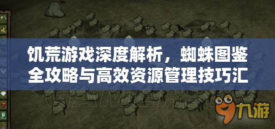 饥荒游戏深度解析，蜘蛛图鉴全攻略与高效资源管理技巧汇总