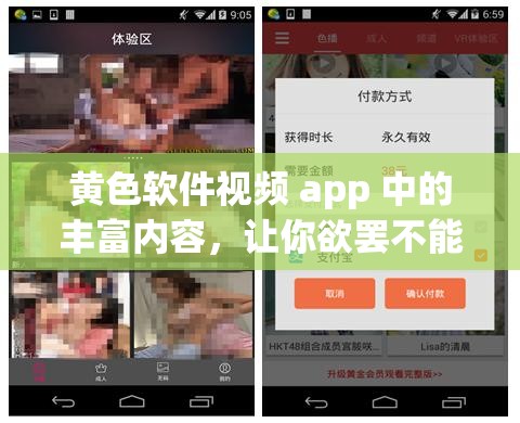 黄色软件视频 app 中的丰富内容，让你欲罢不能