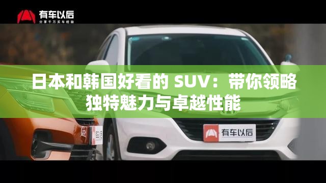 日本和韩国好看的 SUV：带你领略独特魅力与卓越性能