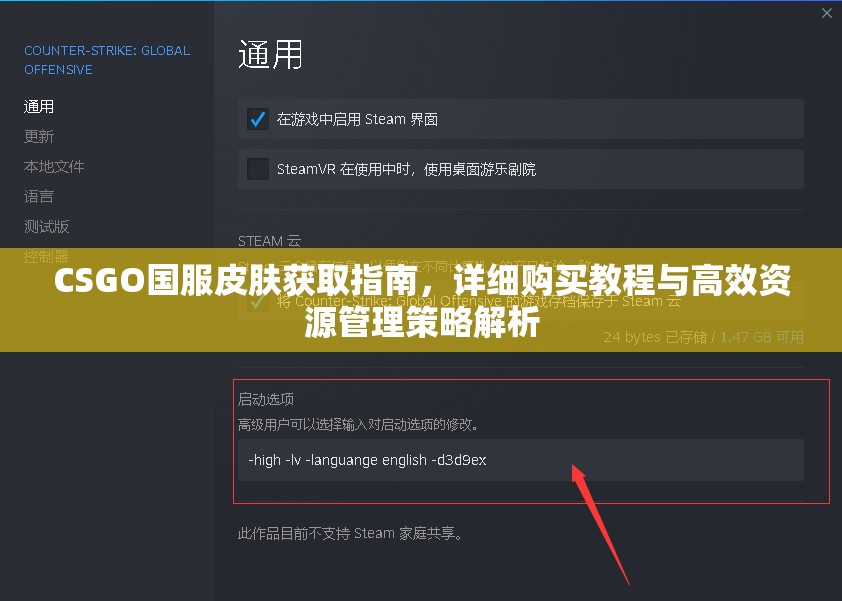 CSGO国服皮肤获取指南，详细购买教程与高效资源管理策略解析