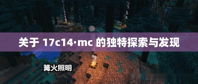 关于 17c14·mc 的独特探索与发现