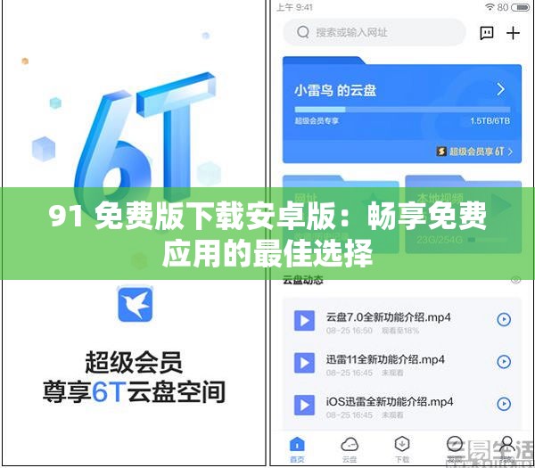 91 免费版下载安卓版：畅享免费应用的最佳选择