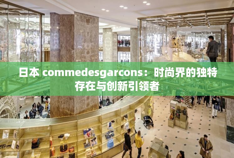 日本 commedesgarcons：时尚界的独特存在与创新引领者