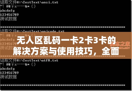 无人区乱码一卡2卡3卡的解决方案与使用技巧，全面解析常见问题及应对策略