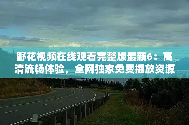 野花视频在线观看完整版最新6：高清流畅体验，全网独家免费播放资源推荐