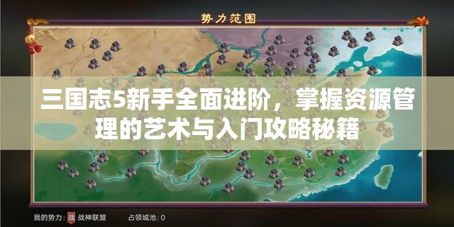 三国志5新手全面进阶，掌握资源管理的艺术与入门攻略秘籍