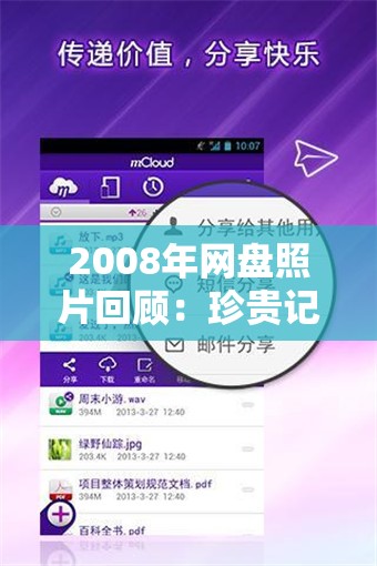 2008年网盘照片回顾：珍贵记忆与历史瞬间的完美存档，带你重温那些年的美好时光