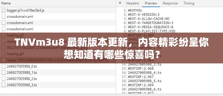 TNVm3u8 最新版本更新，内容精彩纷呈你想知道有哪些惊喜吗？