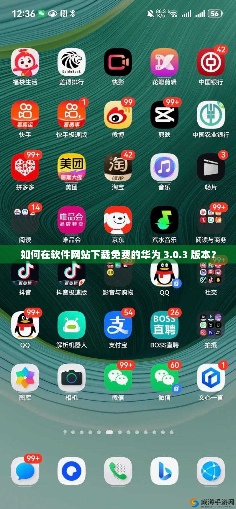 如何在软件网站下载免费的华为 3.0.3 版本？