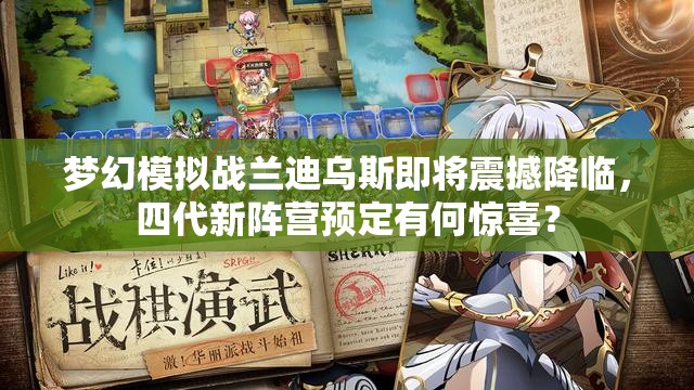 梦幻模拟战兰迪乌斯即将震撼降临，四代新阵营预定有何惊喜？